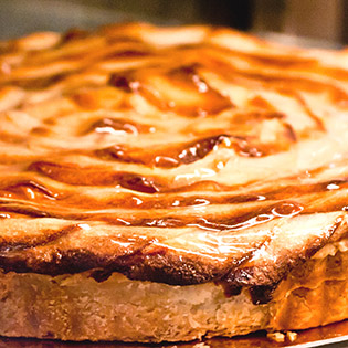 Francouzský jablečný koláč : Dortiky a kolace