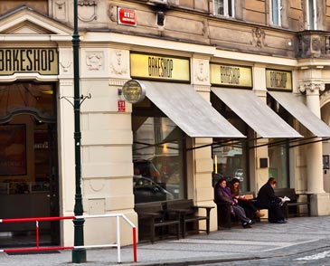 Exterier Kavárna a Bistro Bakeshop Praha