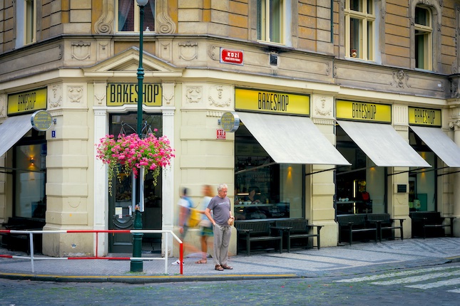Exterior Café and Bistro Bakeshop Prague