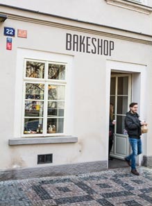 Exterior Bakeshop Little Bakery Prague